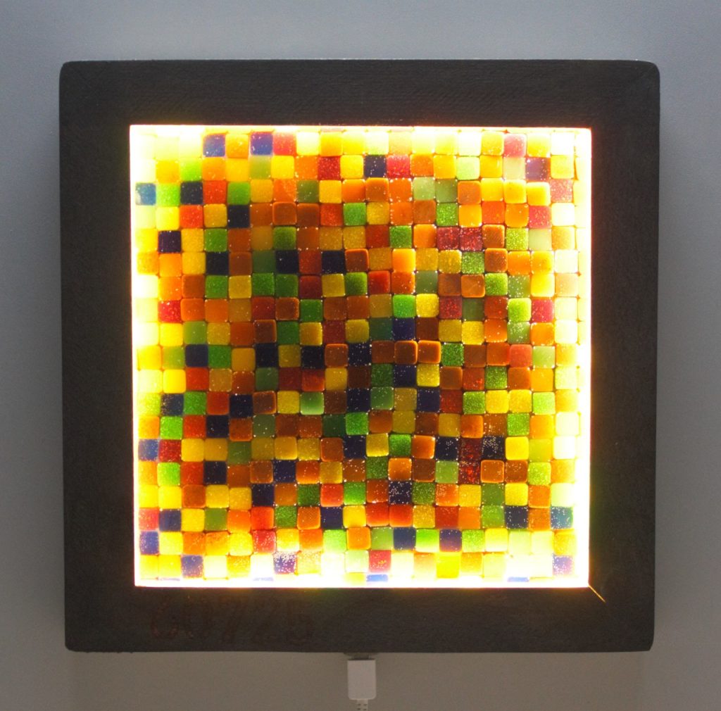 Bitcoin Block Leuchte 0002
